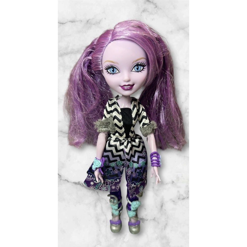 Ever After High  Spring Unsprung Kitty Cheshire Doll No Stand No Crown Used